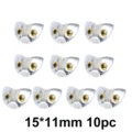 15mm 11mm10pc silver