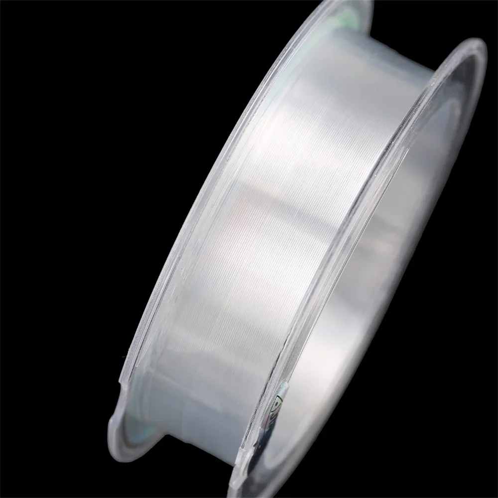Línea de Pesca profesional de 100m, nailon fuerte, transparente, sin alambre de fluorocarbono, aparejos de Pesca, accesorios de Pesca al aire libre - imagen 5