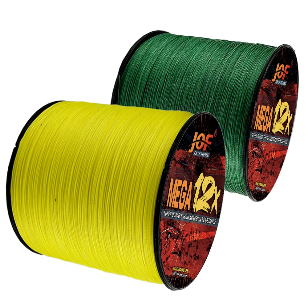 JOF-sedal de Pesca trenzado PE X12 de 300M, multifilamento suave de 0,16mm-0,55mm, súper largo alcance, para Pesca en Lago y trucha marina al aire libre - imagen 4