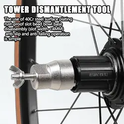 Instalador universal base torre bicicleta – Acero inoxidable