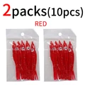 10pcs red