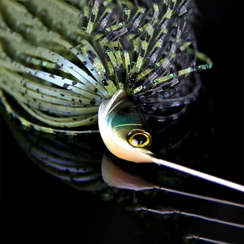 Cebo de señuelo de capa de natación completa anticolgante DOOON de lentejuelas compuestas de Jackall japonés 7g 10,5g - imagen 2