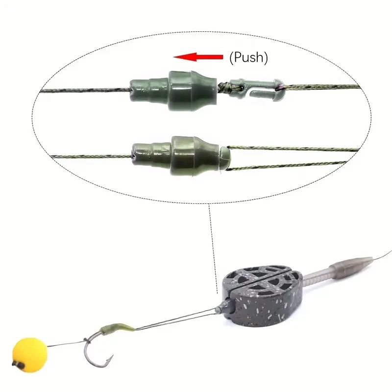 Conector Cambio Rápido para Aparejo de Pelo Carpa - imagen 2