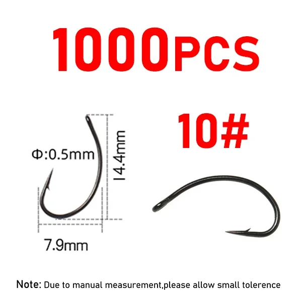 1000pcs size 10