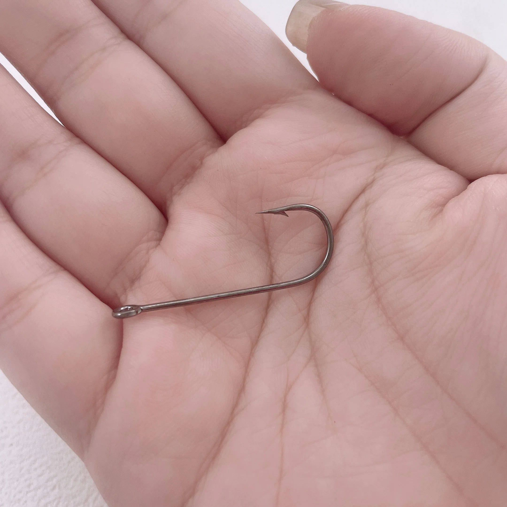 2 paquetes 20 unids/lote LS-002BN juego de anzuelos de pesca anzuelo de acero al carbono anzuelo de pesca con mosca anzuelos de carpa con púas accesorios para aparejos de pesca - imagen 5