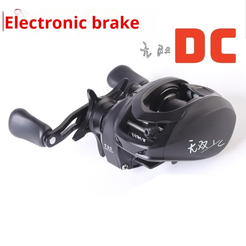 Carrete Baitcast DC Lufaxi 7.1:1 – Freno electrónico totalmente metálico - imagen 2
