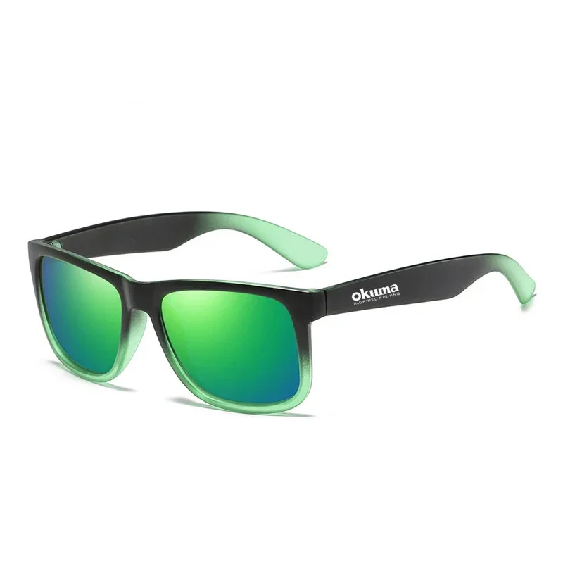 OKUMA gafas de sol polarizadas protección UV400 para hombres y mujeres caza al aire libre pesca conducción bicicleta gafas de sol caja opcional - imagen 5