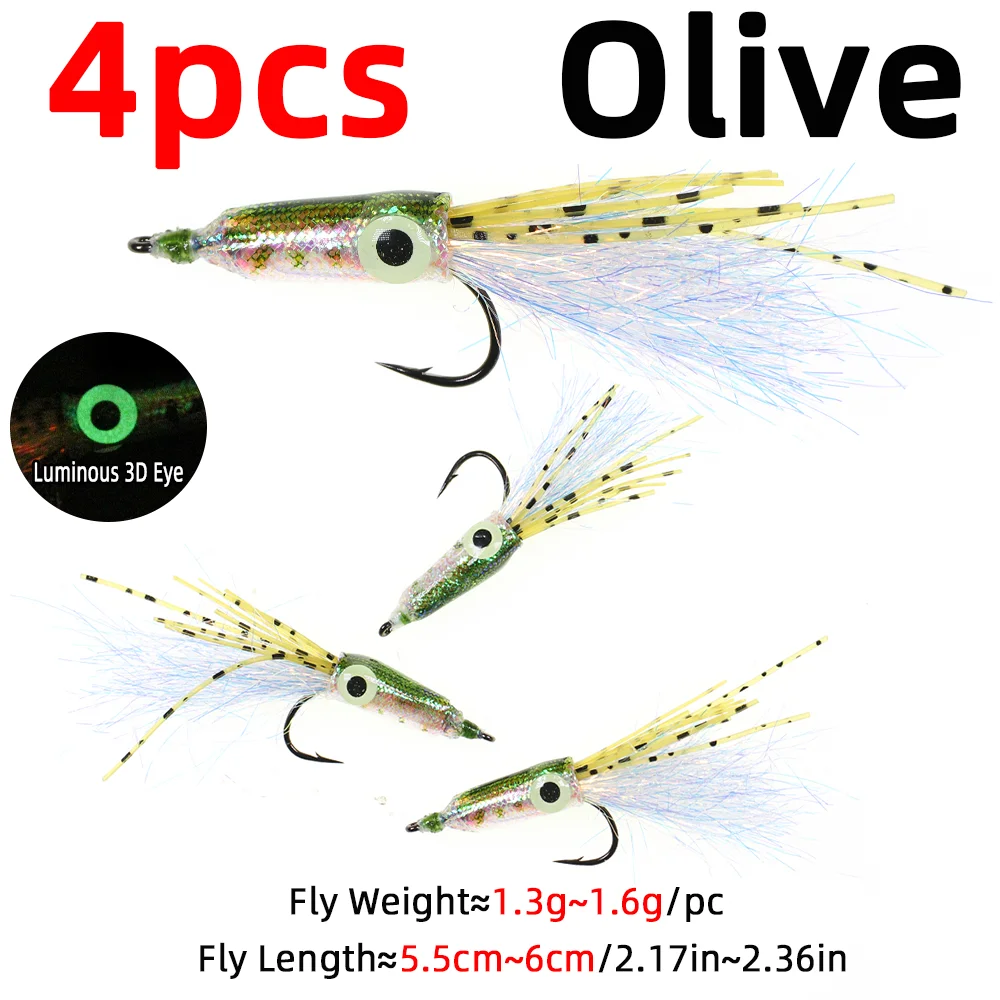4pcs Olive