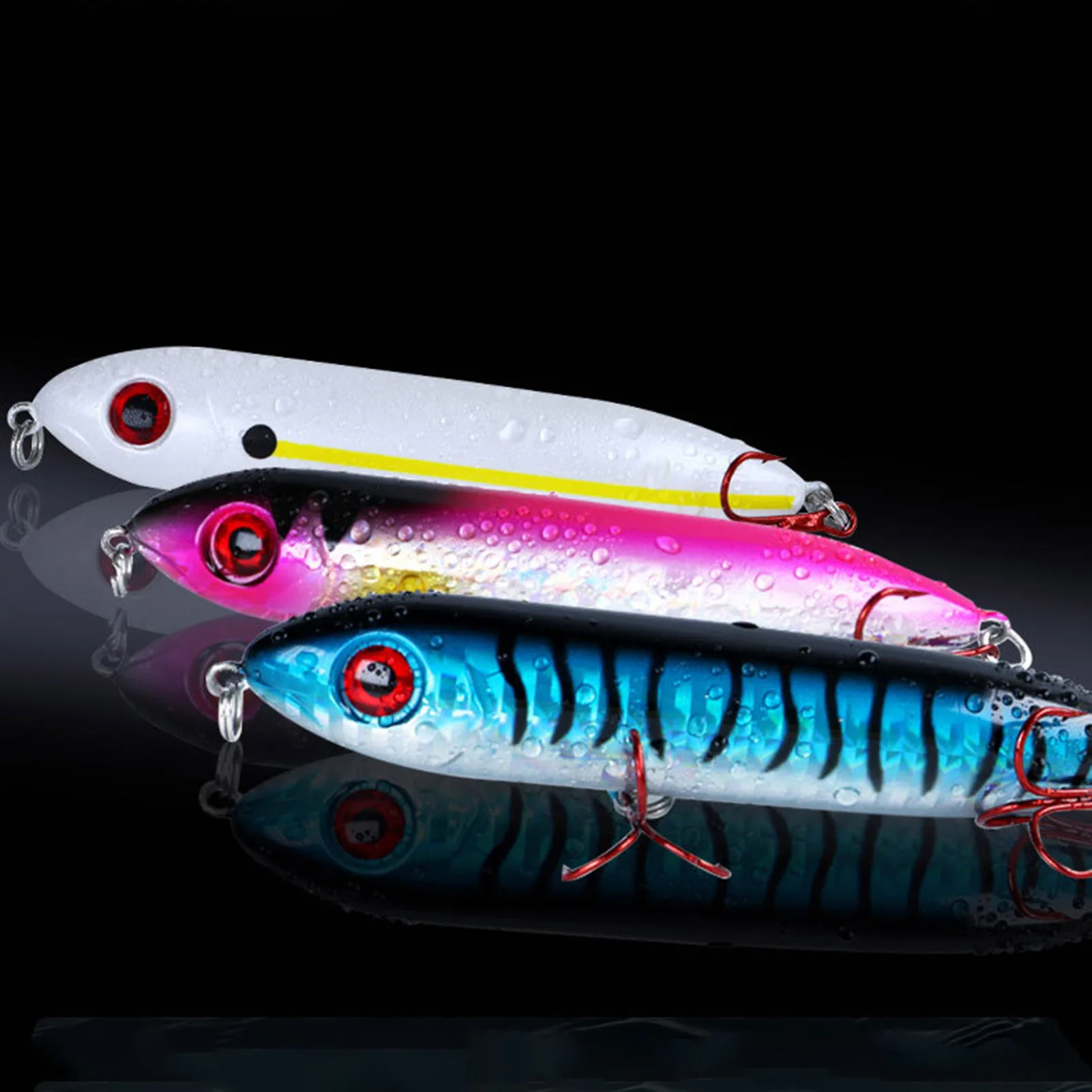 El cebo de pesca duro en aguas superiores es adecuado para pescar al aire libre con agua salada y señuelo de simulación de columpio de agua dulce - imagen 5