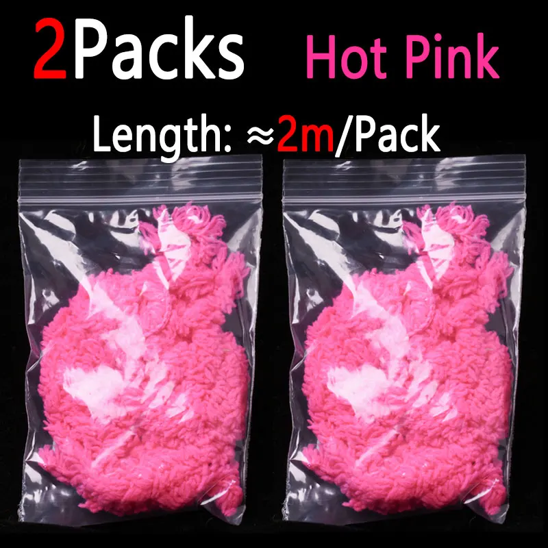 2Packs Hot Pink