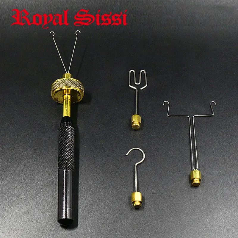 Royal Sissi Dubbing Spinner – Herramienta atado moscas con accesorios latón - imagen 2