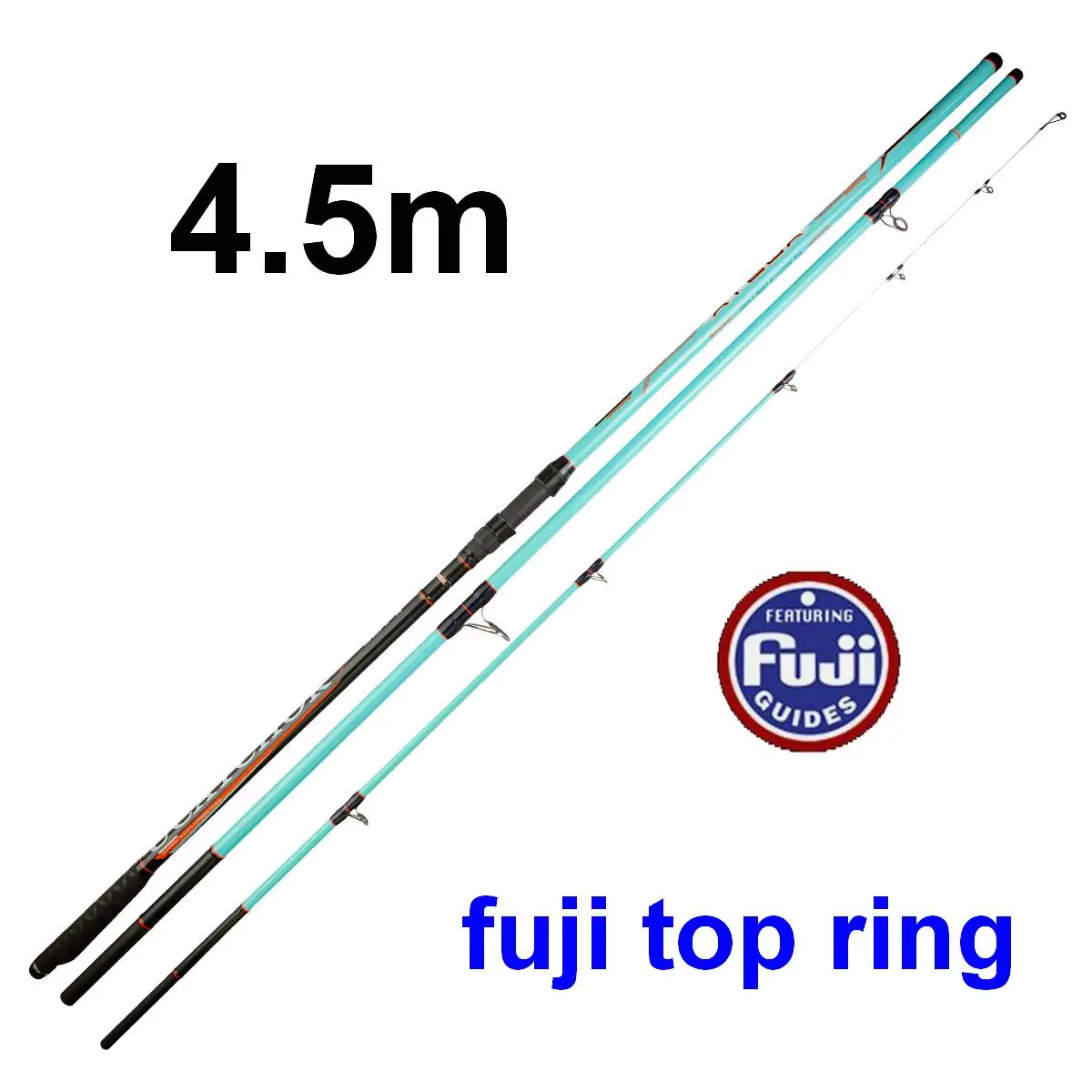 Caña surfcasting ZZ265 de carbono con punta semisólida