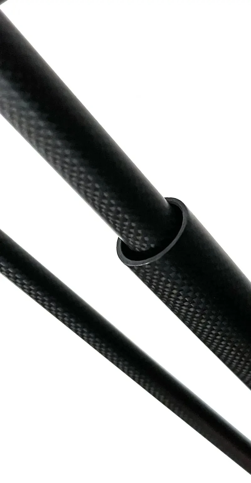 TAKEDO-caña de pescar de carpa en blanco, 11 pies, 3,75 libras, 3 secciones, caña telescópica 1K, fibra de alto carbono, cañas de pescar giratorias de viaje en blanco - imagen 5