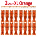 2 pack Orange XL