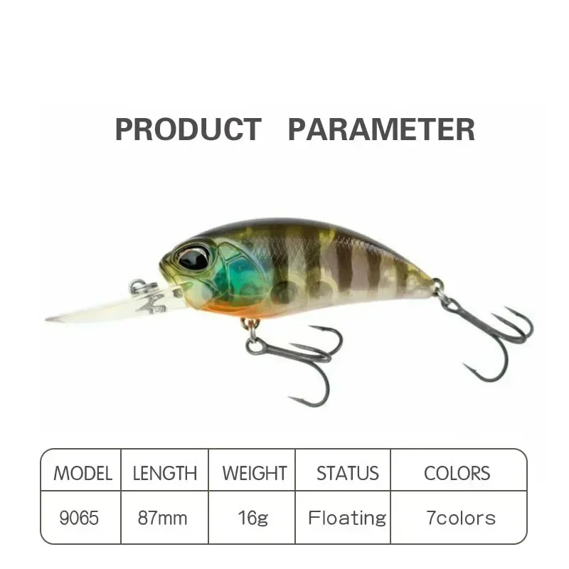 Cebo Artificial para pesca en el mar, cebo duro de lengua larga para buceo profundo, roca flotante - imagen 3