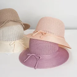 Sombrero trenzado playero mujer – Ala 6cm con protección solar