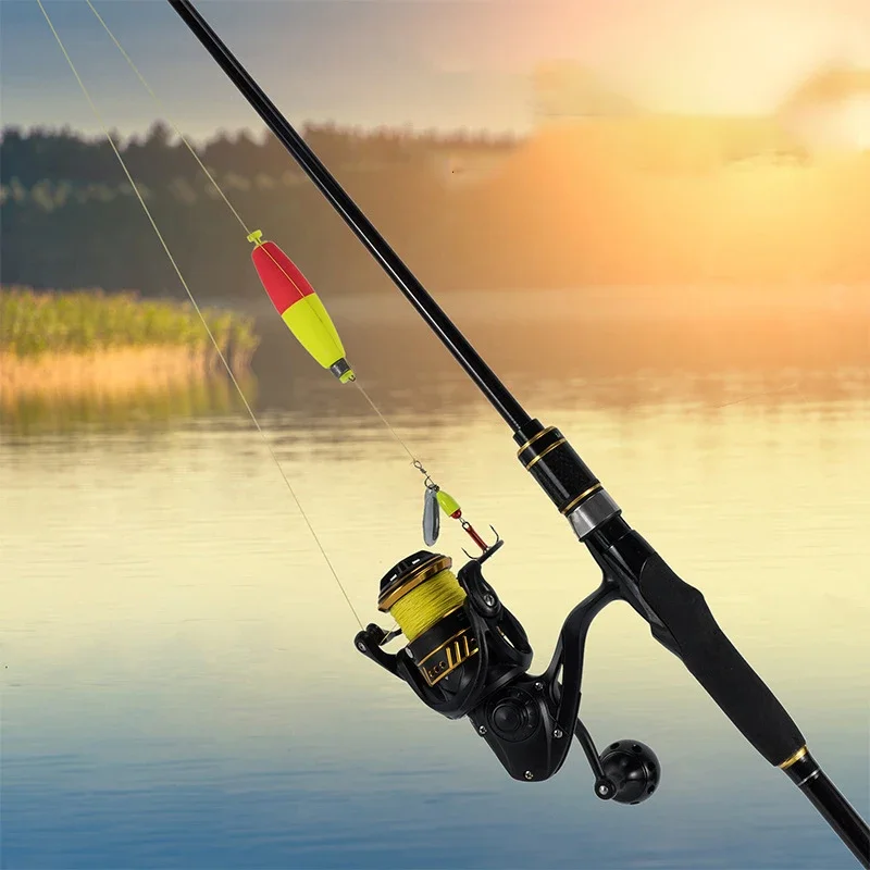 Flotadores de pesca EVA de alta sensibilidad, accesorios de pesca de fundición larga con plomo, lote de 5 unidades - imagen 5