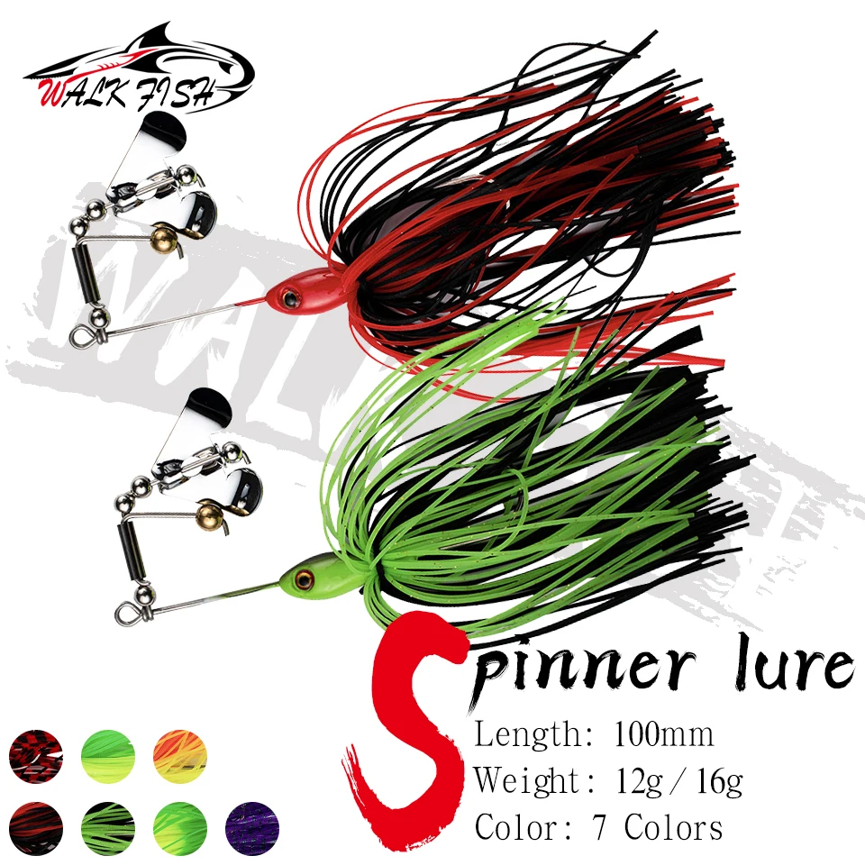 Walk Fish Buzzbait – Señuelo artificial giratorio para lucio - imagen 5