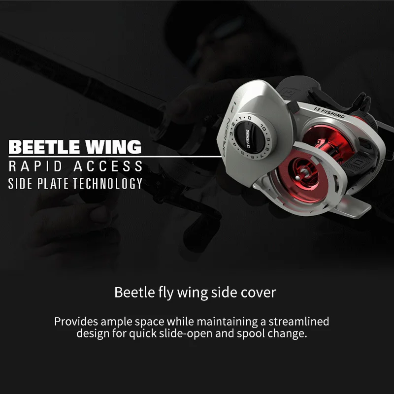 Nuevo Carrete de pesca Original 13 Origin F1, rueda de pesca resistente, arrastre máximo 20LB - imagen 4