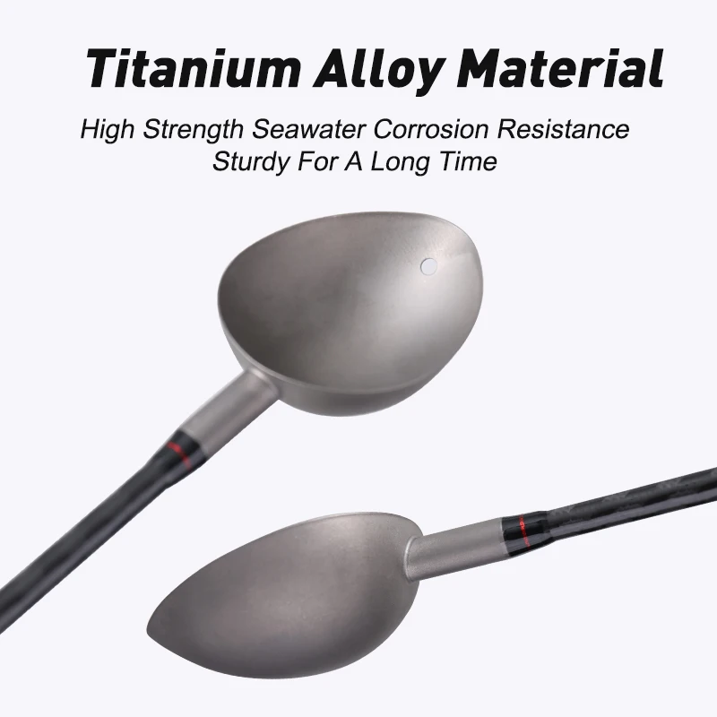 LEYDUN-cucharas para lanzar cebo de pesca, cuchara para cebo antiadherente, varilla retráctil de largo alcance, punto fijo, equipo de pesca, cuchara, aparejos de pesca - imagen 4