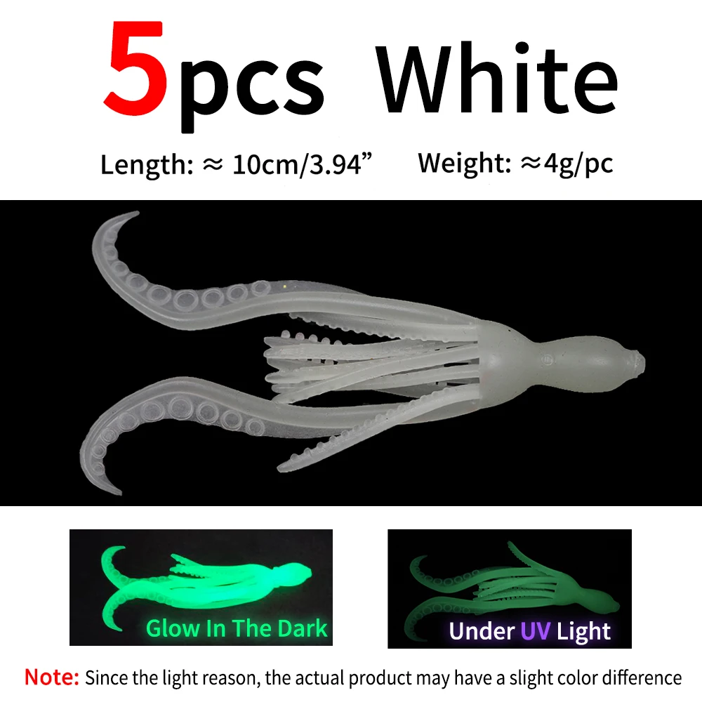 Luminous white 5pcs