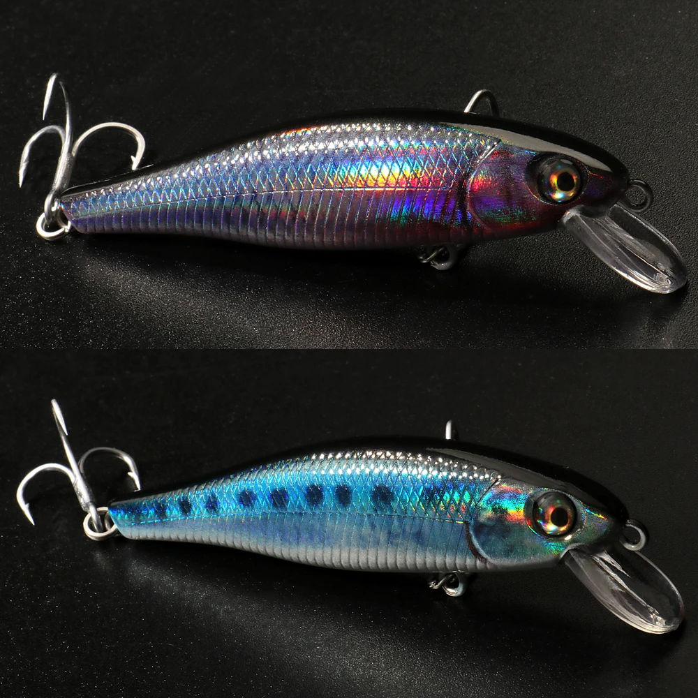 GOBAIT-señuelo de Pesca suspendido, 10g, 8,8 cm, anzuelos Minnow, Kit de Swimbait, aparejos de Pesca, sonajero Wobbler, cebo Cranbait, Jerkbaits de Pesca