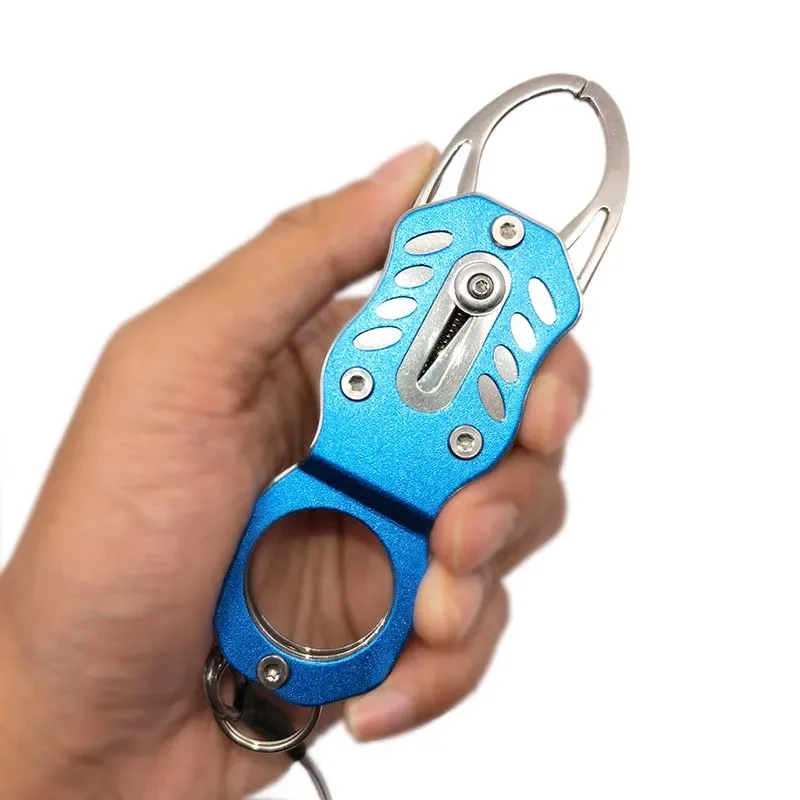 Lip Grip aluminio con cordón – Pinza para pez marina