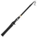 Black casting rod