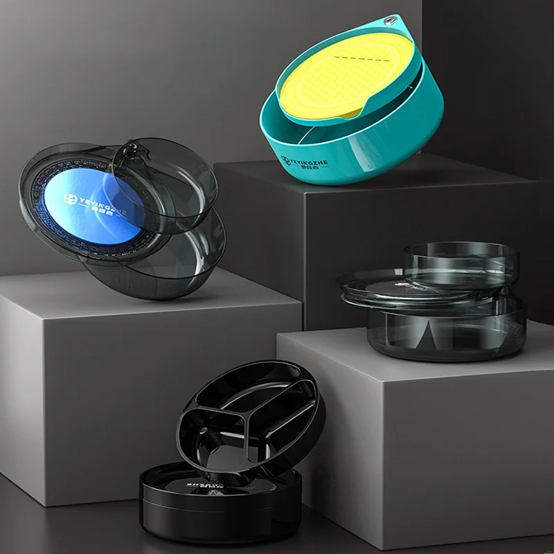 Bandeja magnética para Señuelos de Pesca, bandeja de cebo magnética fuerte de aleación de aluminio, accesorios de herramientas de pesca, caja de almacenamiento plegable XA152G - imagen 4