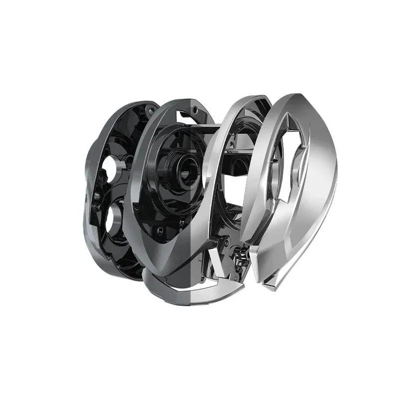 Histar X6 versión de fundición larga 156G 7,2: 1 alta relación 5kg potencia de arrastre AT7 carrete de aluminio carrete de pesca Baitcasting - imagen 3