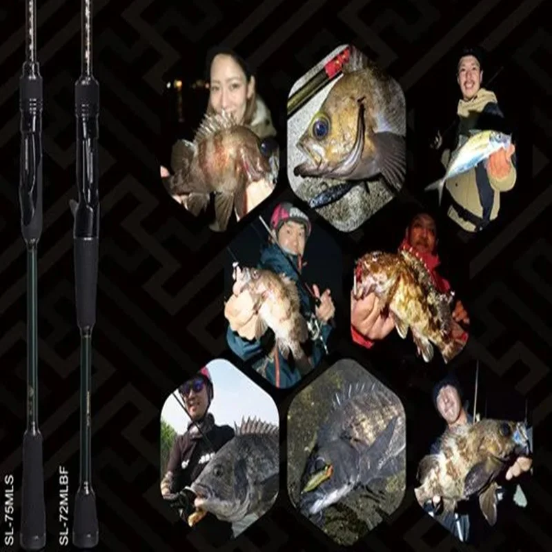 Caña de pescar japonesa MEGABASS Reef Lelua, caña de pescar de raíz, bote de pesca de agua dulce, caña de pescar de lanzamiento de orilla, 20 - imagen 3