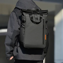 Mochila de pesca para hombres de negocios, bolsa expandible para viajes al aire libre, embarque, Camping, equipaje grande para ordenador portátil, mochila escolar para fin de semana