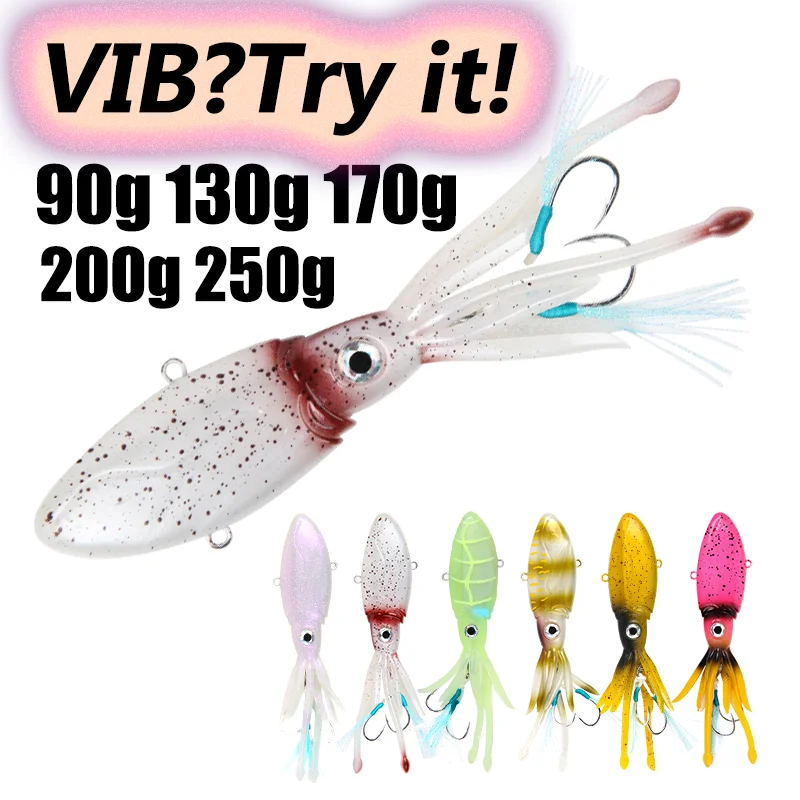 Señuelo VIB Buscador de Pulpo – Jig metálico para pesca en barco