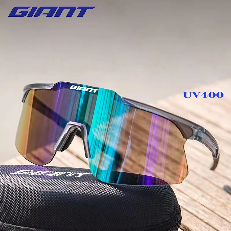 Gafas de ciclismo gigantes de larga distancia, superligeras, para hombres y mujeres, protección antiniebla UV400, gafas para bicicleta de montaña, gafas deportivas a prueba de viento