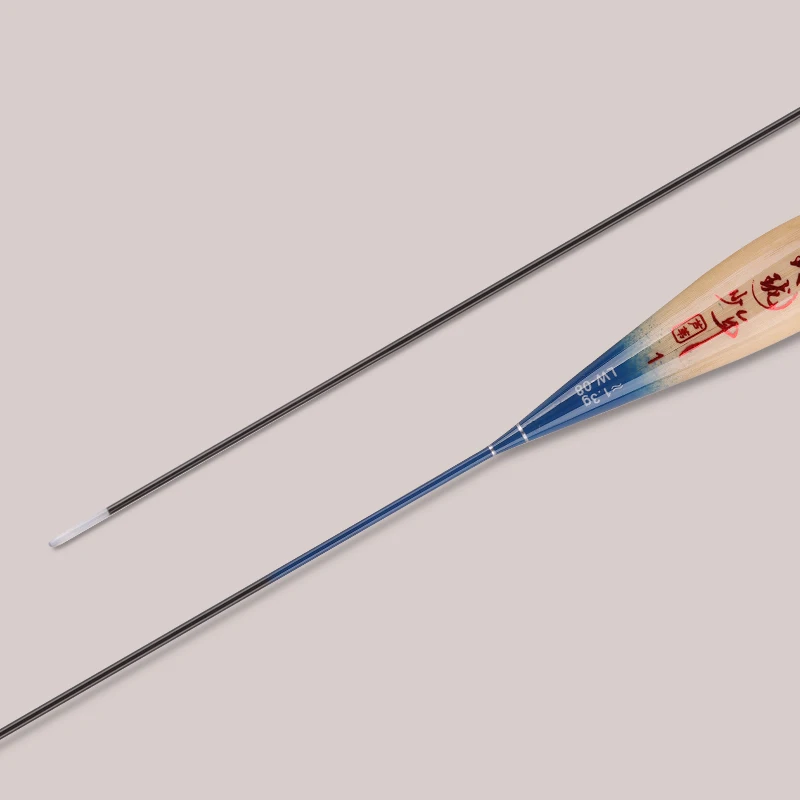 Flotador de pesca de caña, 3 uds., 3 tubos flotantes + 1 bolsa de ganchos + 1 flotador de apoyo, River Lake Bobber, boya Vertical, boya para carpa, herramientas de pesca - imagen 2