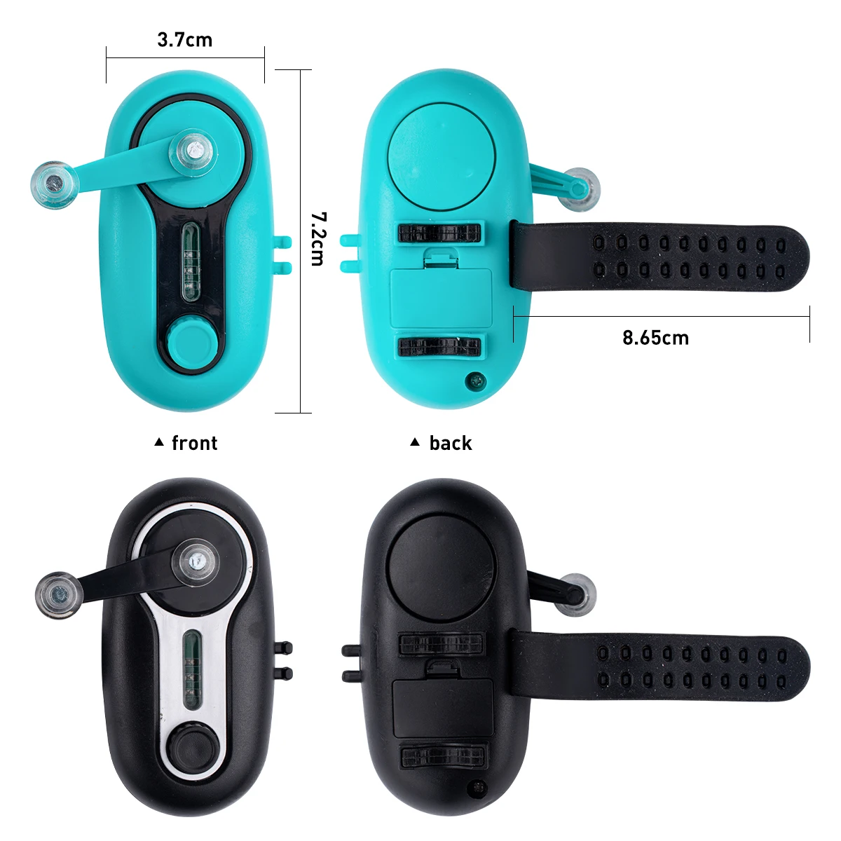 Alarma de pesca de carpa, indicador de alarma de pesca, alerta de mordedura de cebo, alarma de zumbador electrónico, indicador de luz de sonido de caña de mar - imagen 3