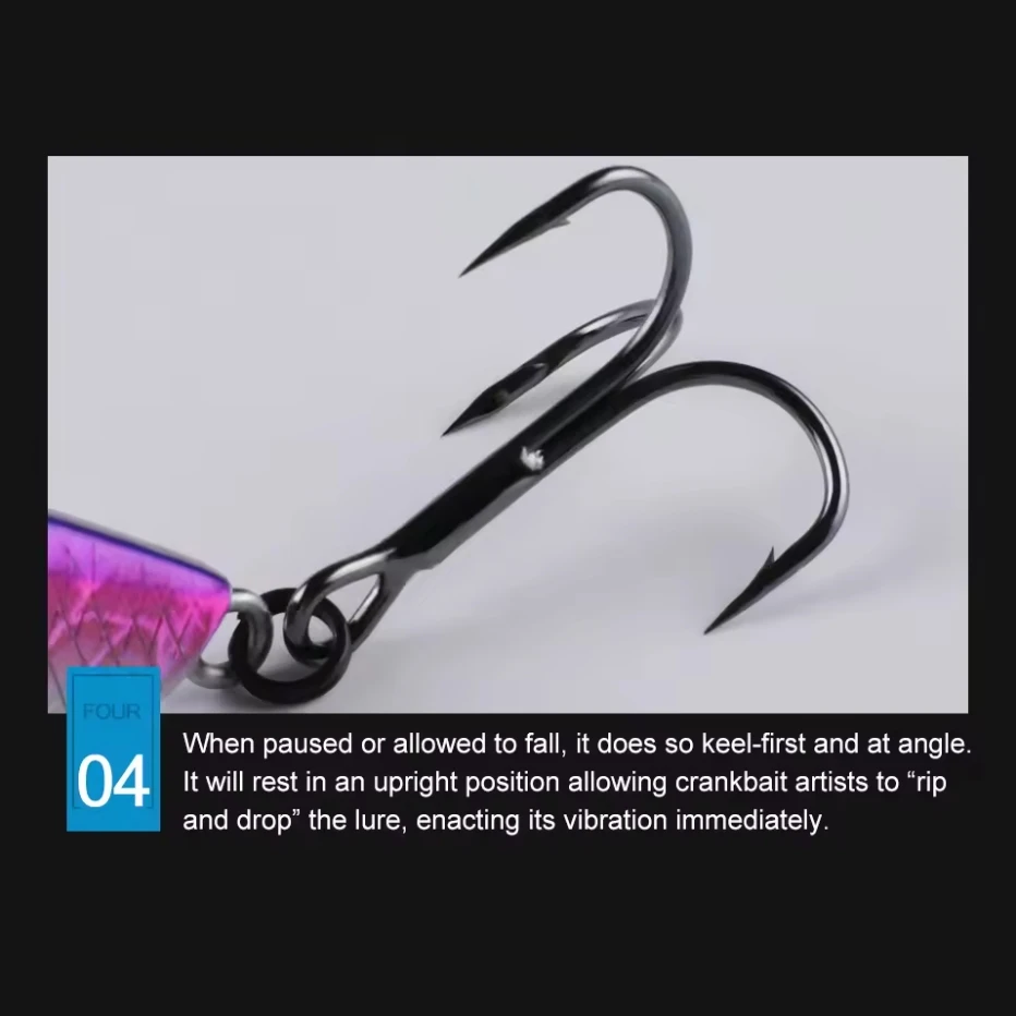 BEARKING Pro 100mm 32g bonitos Wobblers aparejos de pesca Señuelos de pesca cebo vibratorio para pesca en hielo accesorios artificiales - imagen 5
