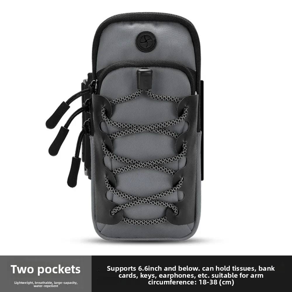 Bolsa de almacenamiento impermeable para motocicleta, brazalete deportivo a prueba de golpes, bolsa de almacenamiento para teléfono móvil, bolsa para marco frontal, motociclismo - imagen 2