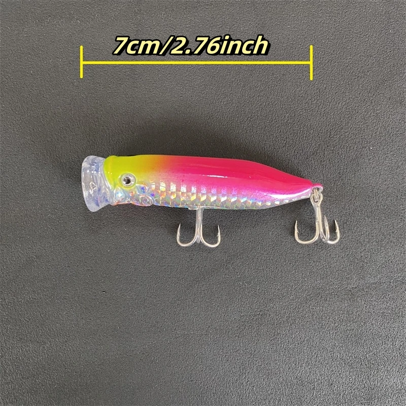 LURETV Japón aparejos GO-PHISH mismo estilo 70F onda gateando tiro largo boca superior pescado, lubina, cuerda de superficie de agua, 9239 - imagen 4