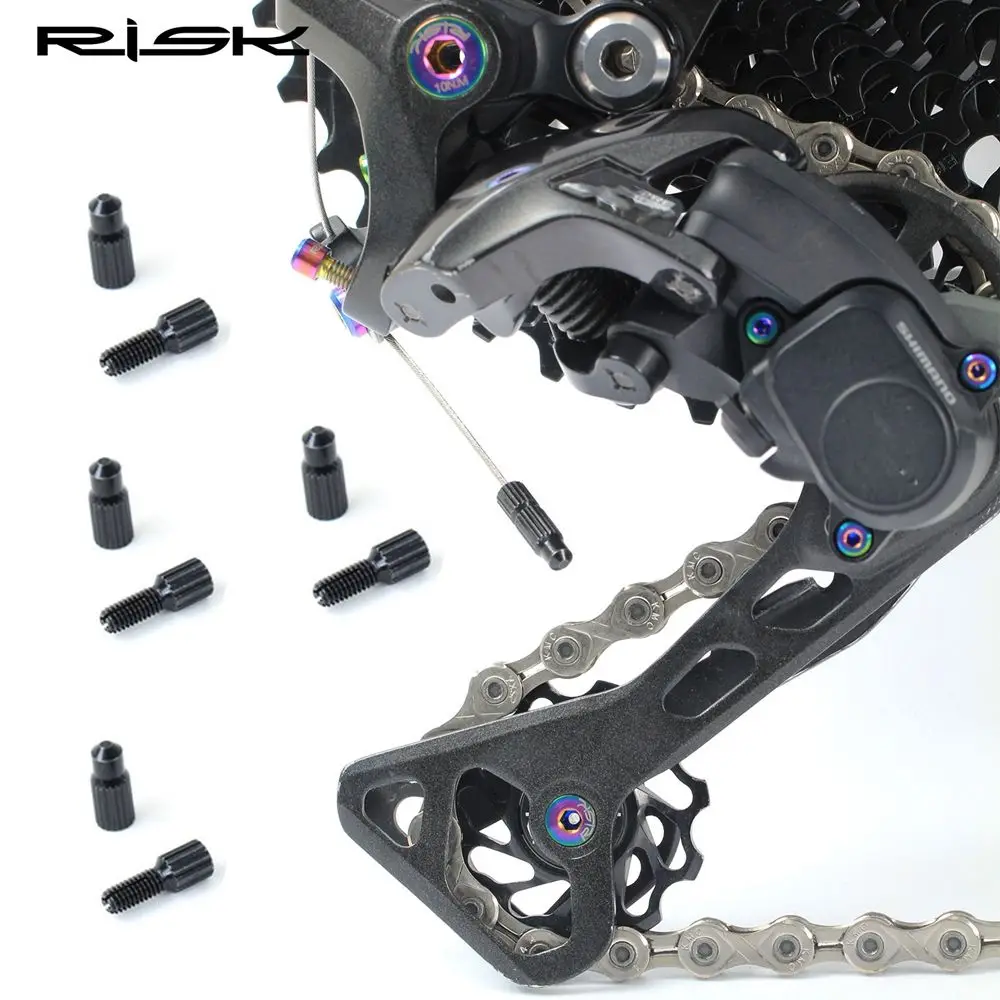 Piezas de bicicleta negras, puntas de engarce, tapa de Cable interno, tapa de extremo, freno de cambio, sin herramientas, 1/2/3/4 Uds. - imagen 5