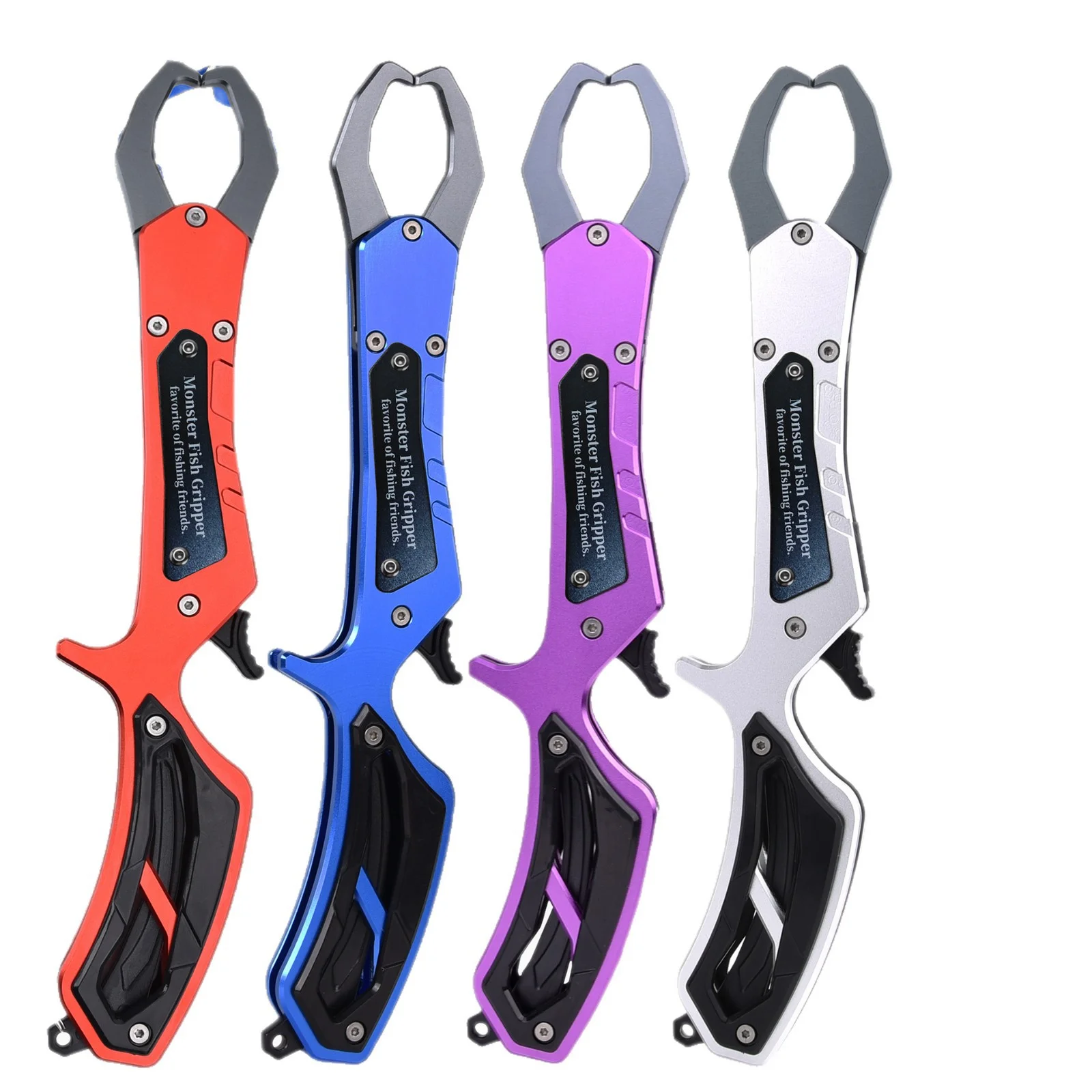 NUNATAK-empuñadura de pescado extendida de Metal con cuerda fija, juego de agarre de pescado rojo, tijeras multifunción, aparejos de pesca, controlador de peces lubina - imagen 3