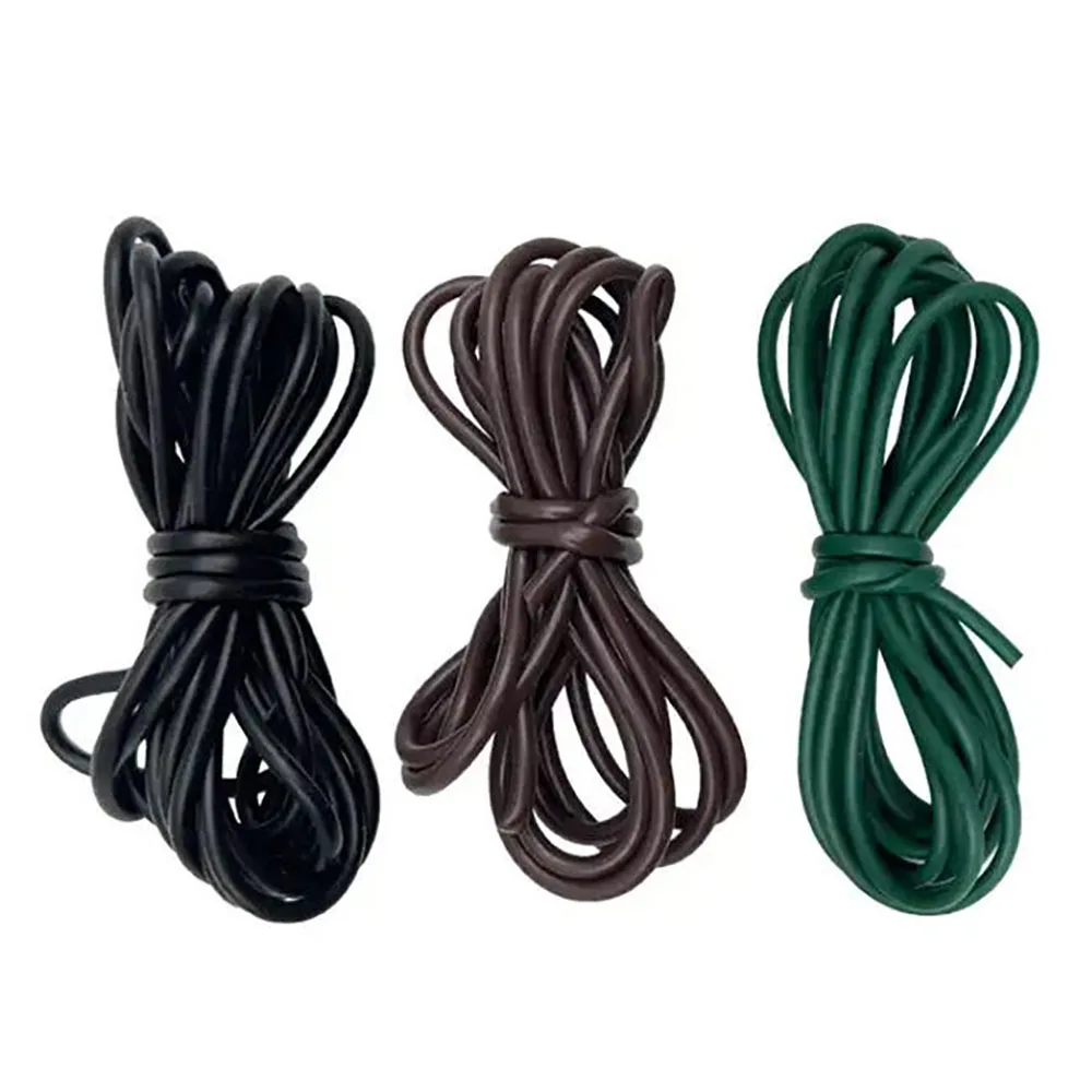 Tubos antienredos MNFT de silicona para pesca de carpa