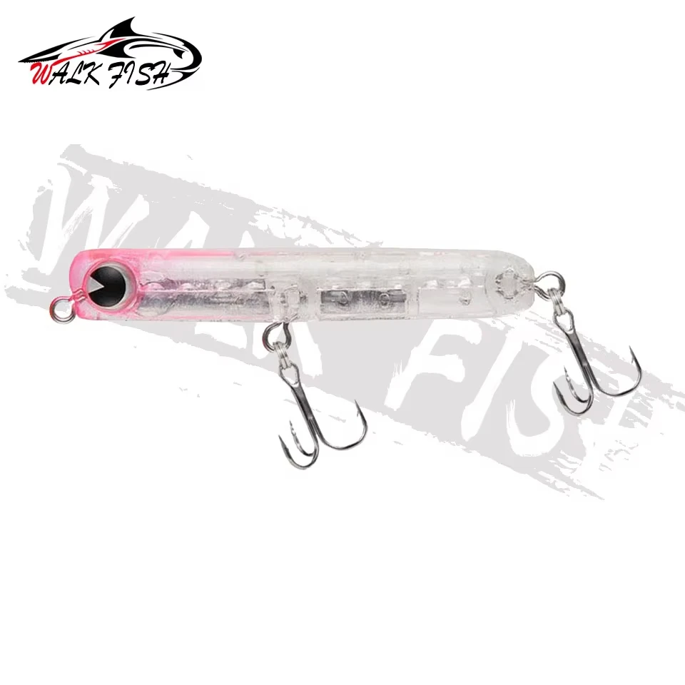 Señuelo Lápiz Walk Fish 60 mm – Hundimiento Lento para Agua Dulce y Salada - imagen 4