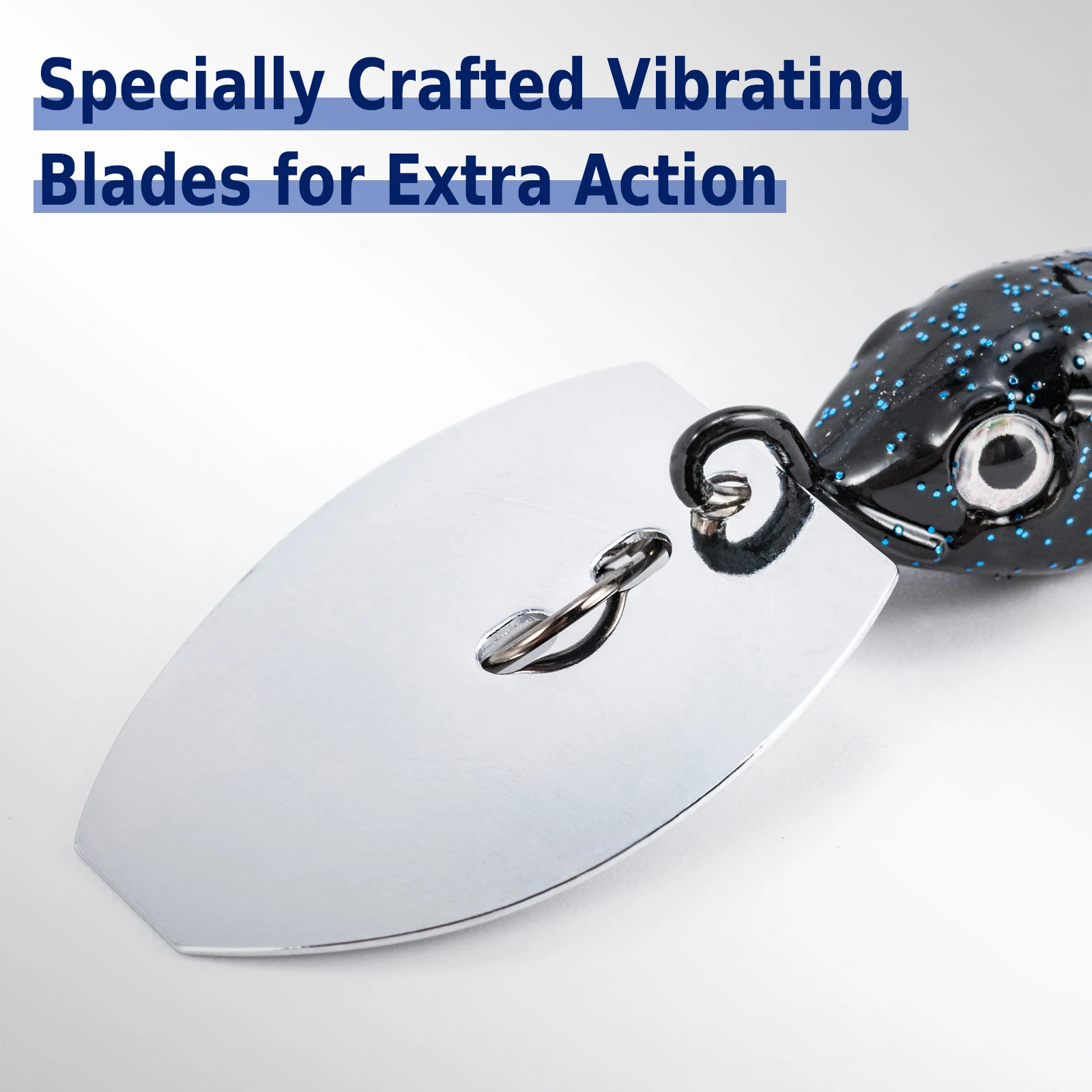 Goture-Cebo giratorio de alambre, señuelo de pesca sin Weedless, Wobbler, Metal, lentejuelas, Lucio, pez Walleye, 10g, 14g, 5 unidades por lote - imagen 5