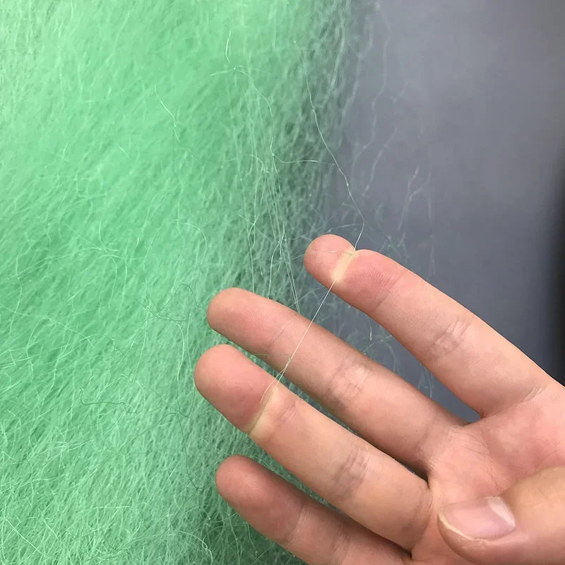 Lawaia-red de pesca de una sola capa con colgante de plomo largo, trampa de pesca de hundimiento de nailon, flotador de plástico, red pegajosa, 80M - imagen 3