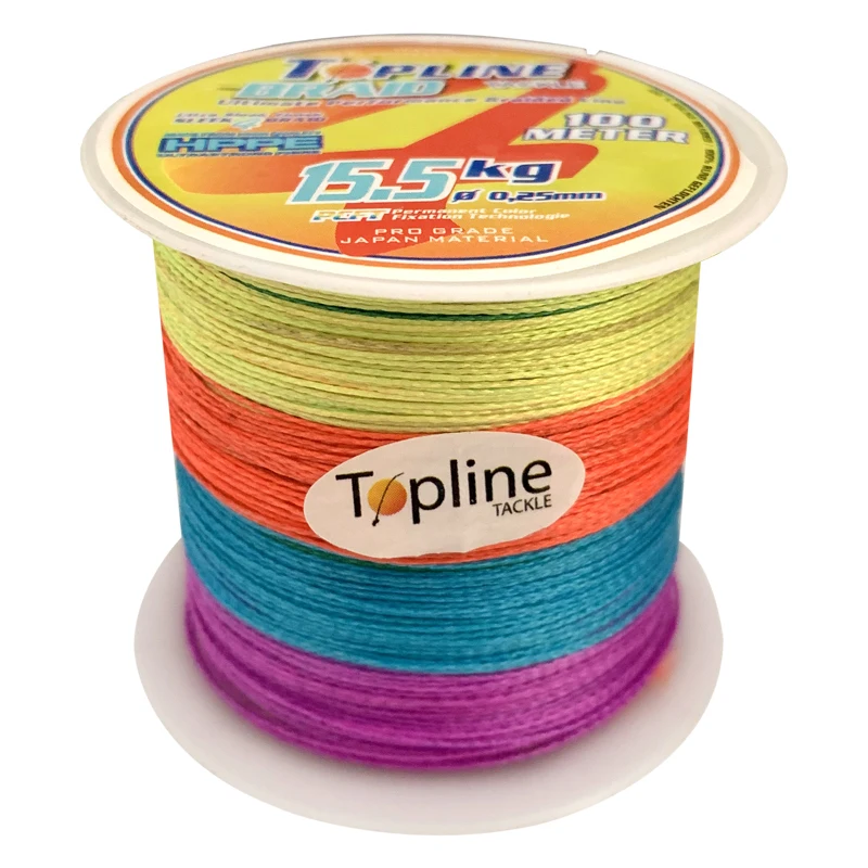 Sedal trenzado para pesca, cuerda multifilamento de 100-300Kg, 3,9 M, 48,5 M - imagen 3