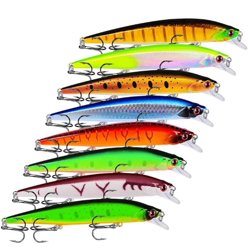 Señuelo de Pesca de pececillos biónicos, cebo duro Artificial para curricán de lubina, 14cm, 18,5g, Crankbait, Wobblers, ojos 3D para Pesca de carpa, 1 piezas - imagen 5