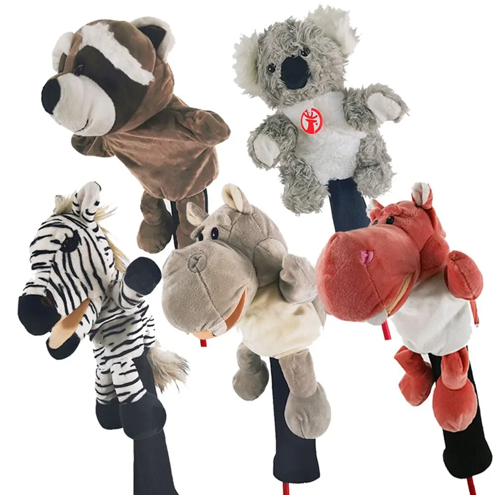 Fundas de golf para driver y maderas – Diseño animal de peluche - imagen 3