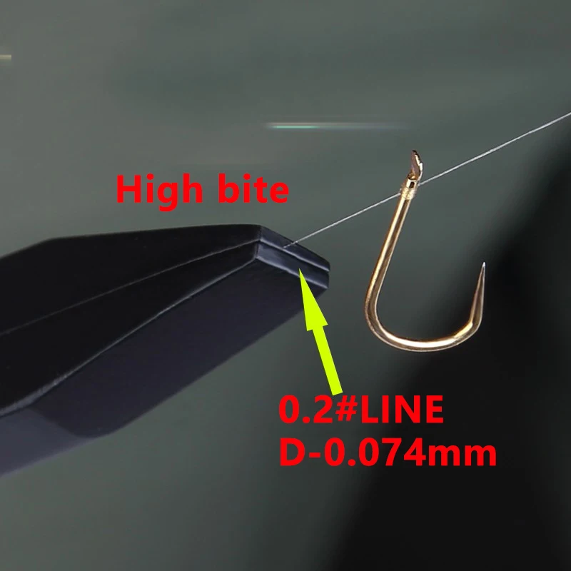 Abrazadera de gancho de boca plana, línea de encuadernación especial, accesorios de pesca - imagen 3