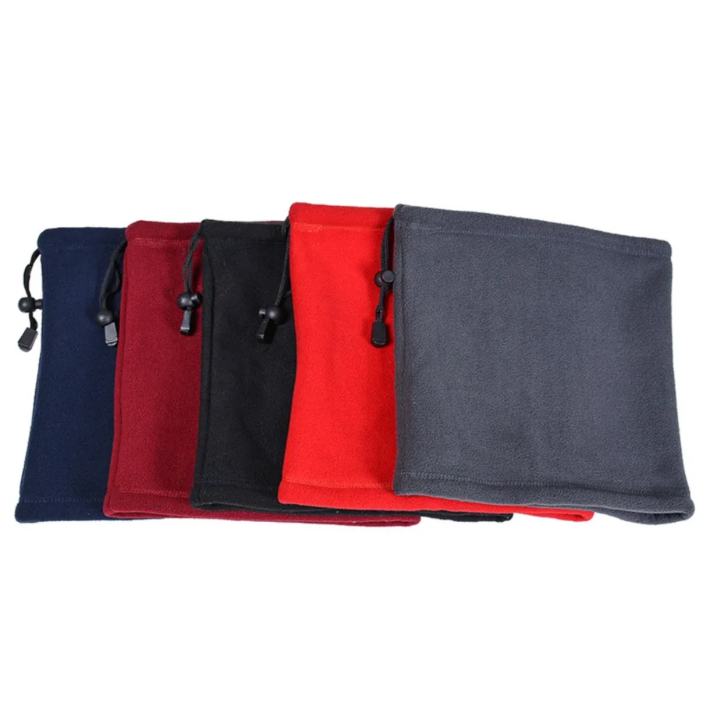Cubierta cálida para el cuello, calentador de cuello grueso, babero para montar a prueba de viento, bufanda térmica, tubo más cálido para hombres y mujeres - imagen 3